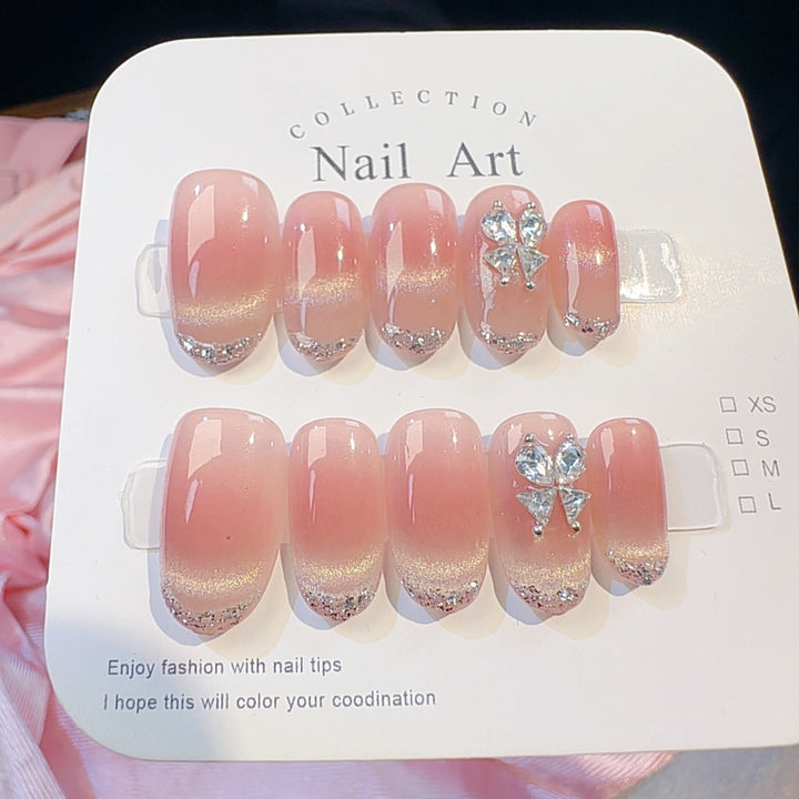 Glamorous Decorative Press-On Nails Stornfield