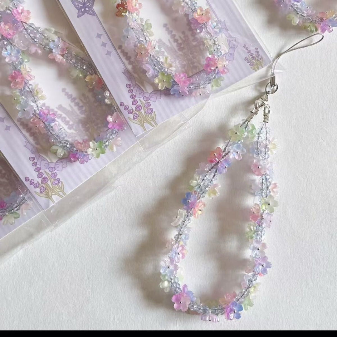 Floral Beaded Charm Eyewear Lanyard Stornfield