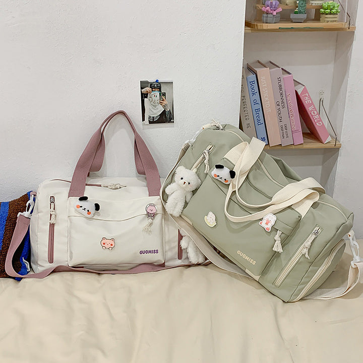Sporty Travel Bag with Playful Designs Stornfield