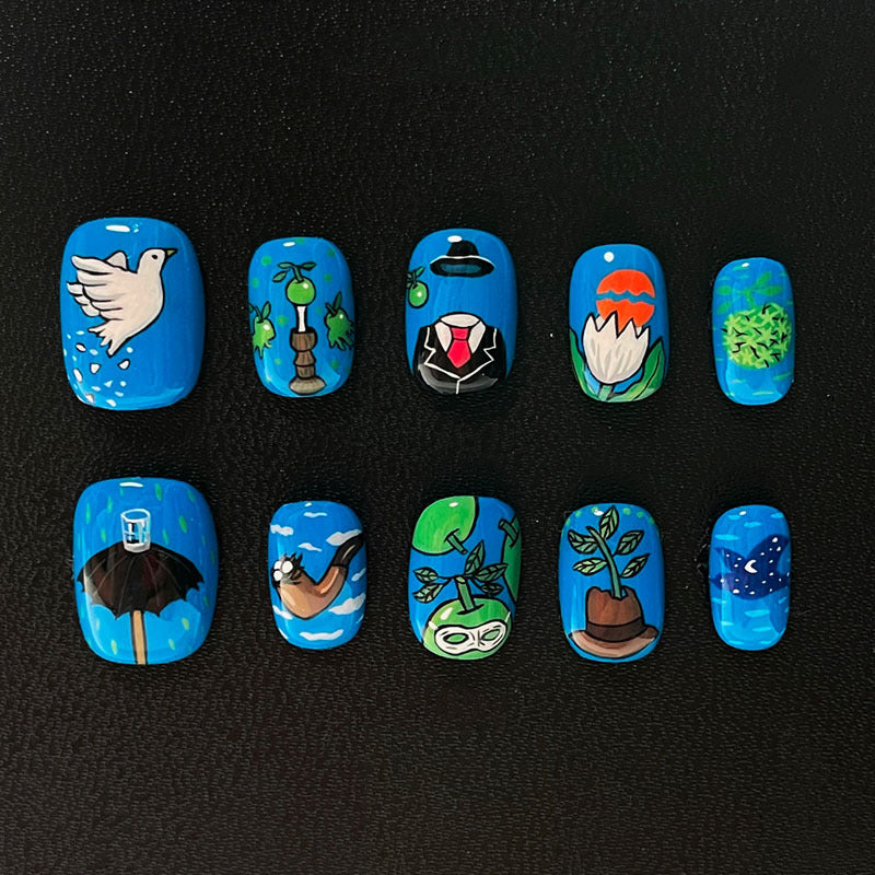 Playful Artistic Nail Art Design Set Stornfield