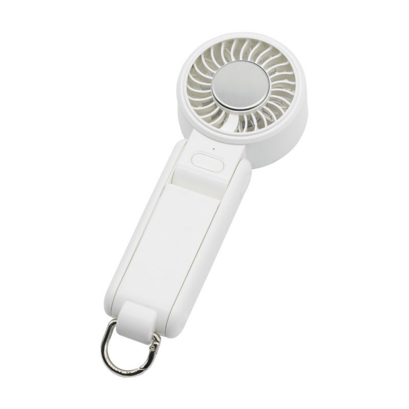 Ladies portable mini hand fan with keychain Stornfield