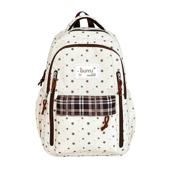 Stylish Star-Print Backpack Stornfield 1791205961