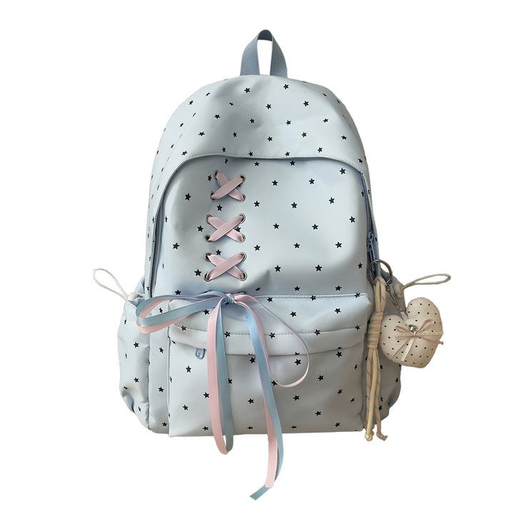 Charming Star-Embellished Backpack Stornfield