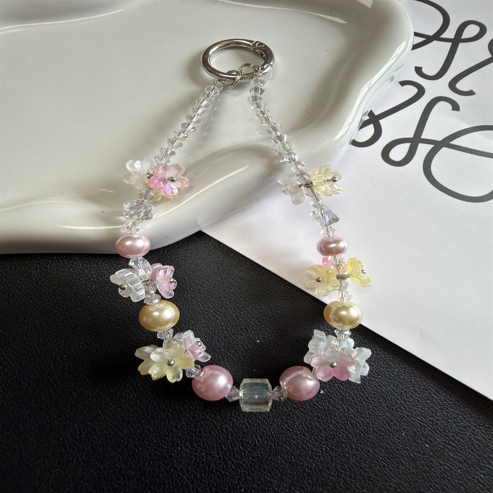 Floral Beaded Keychain Stornfield