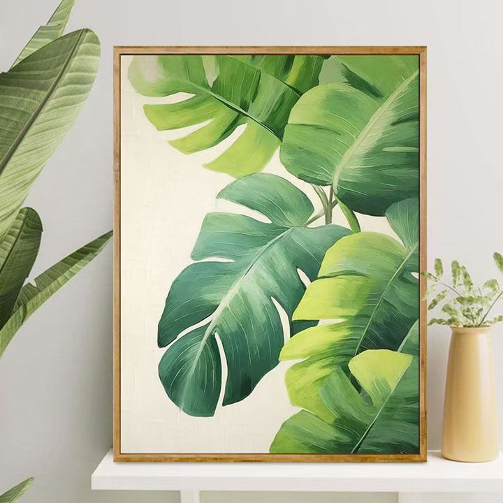 Tropical Leaf Canvas Artwork Stornfield