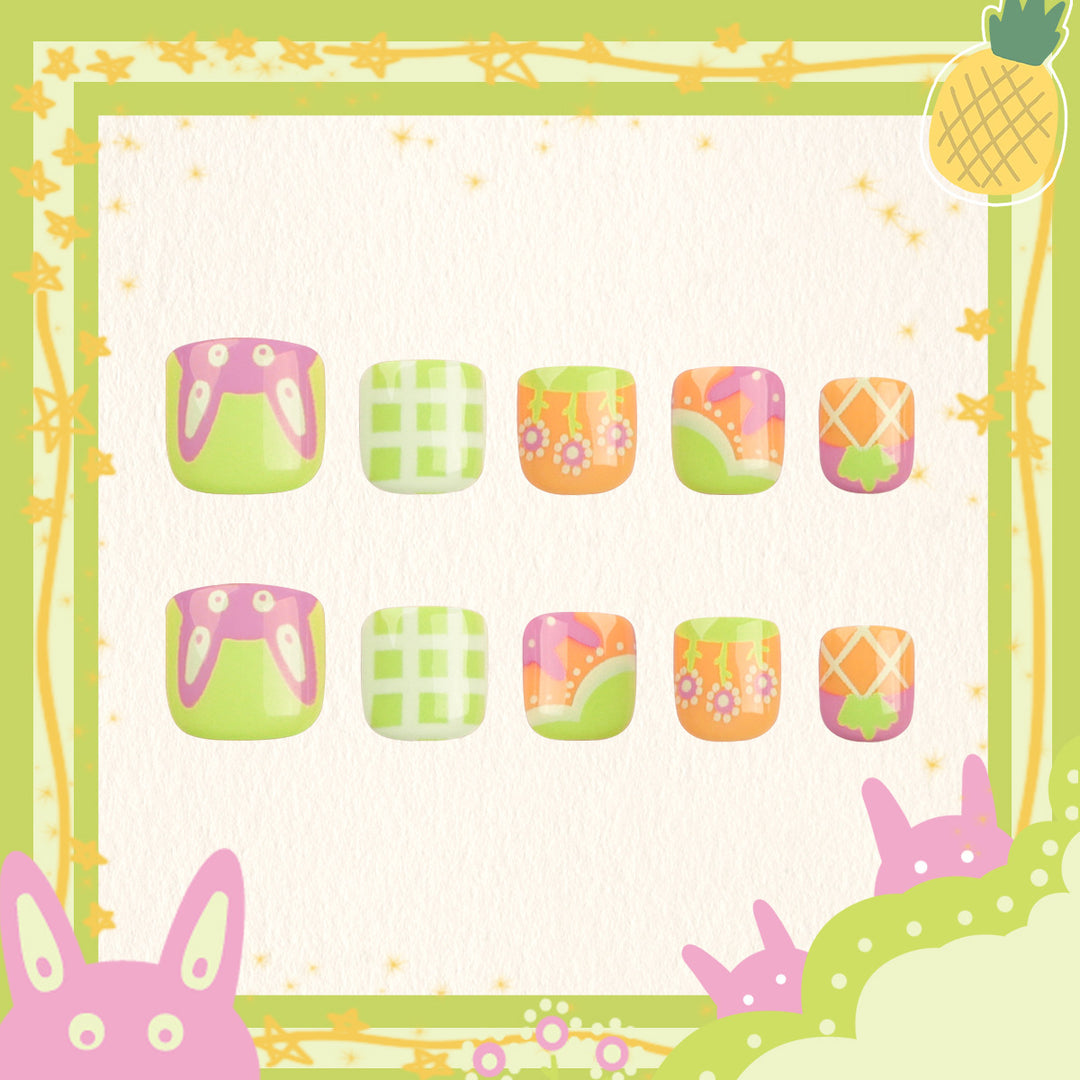 Artificial Nail Art with Panda Designs Stornfield