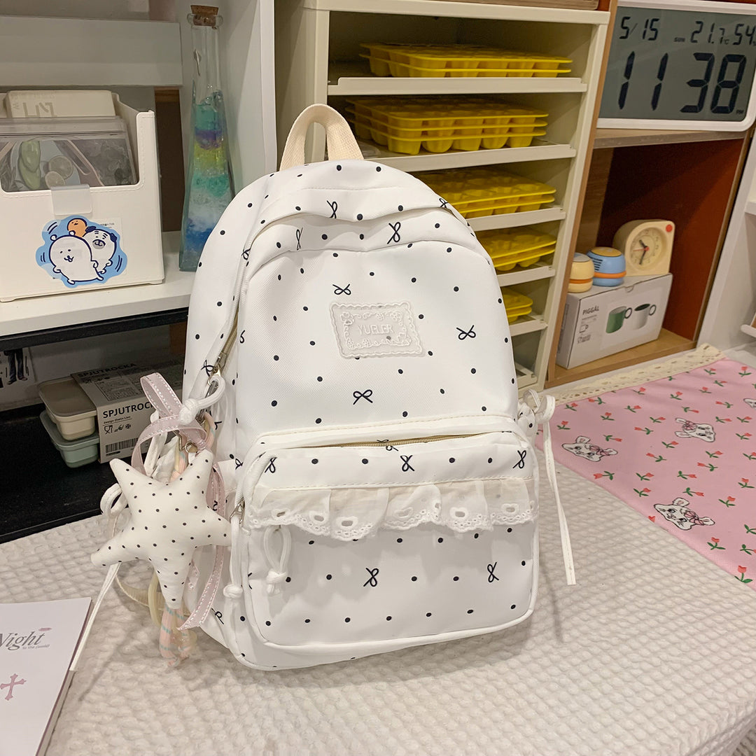 Adorable Polka Dot Backpack Stornfield