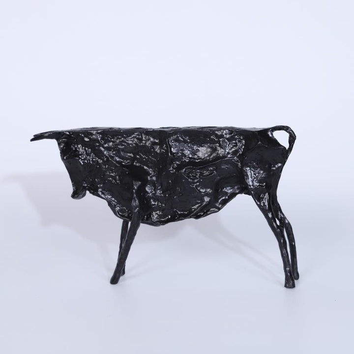 Modern Artistic Bull Sculpture