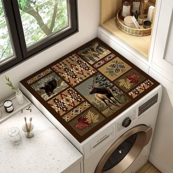 Wildlife-Themed Laundry Room Mat Stornfield