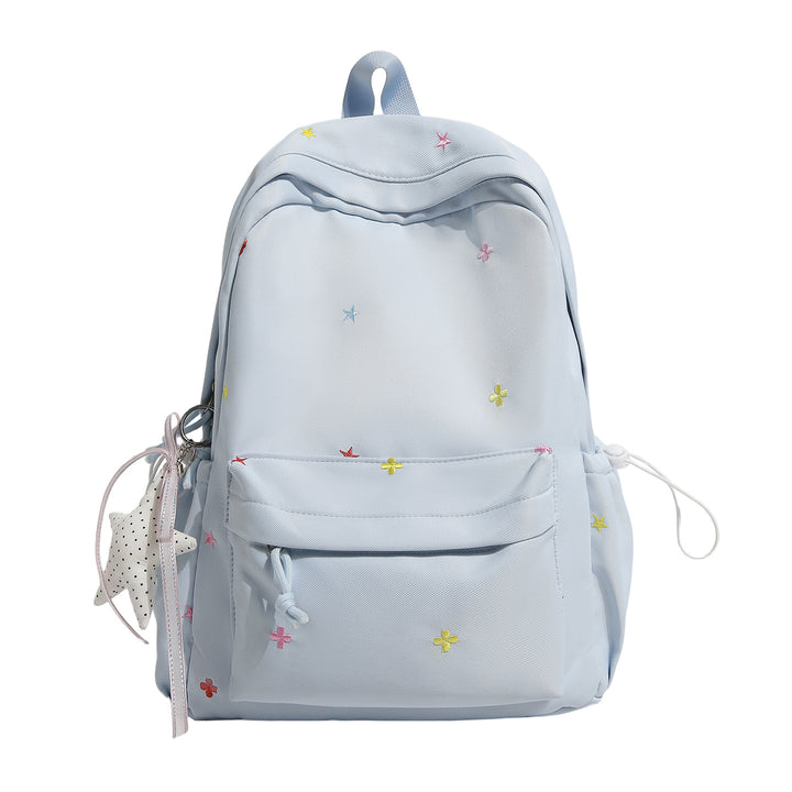 Casual Embroidered Star Backpack Stornfield