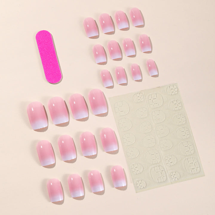 Glossy Ombre Nail Art Extensions Stornfield