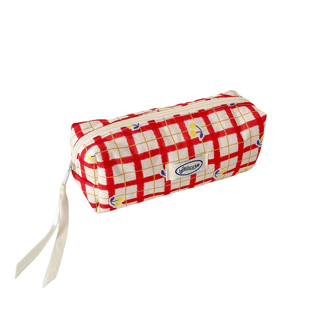 Fashionable Plaid Pencil Case Stornfield