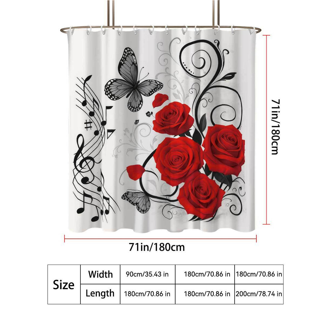 Camping-Themed Shower Curtain Stornfield