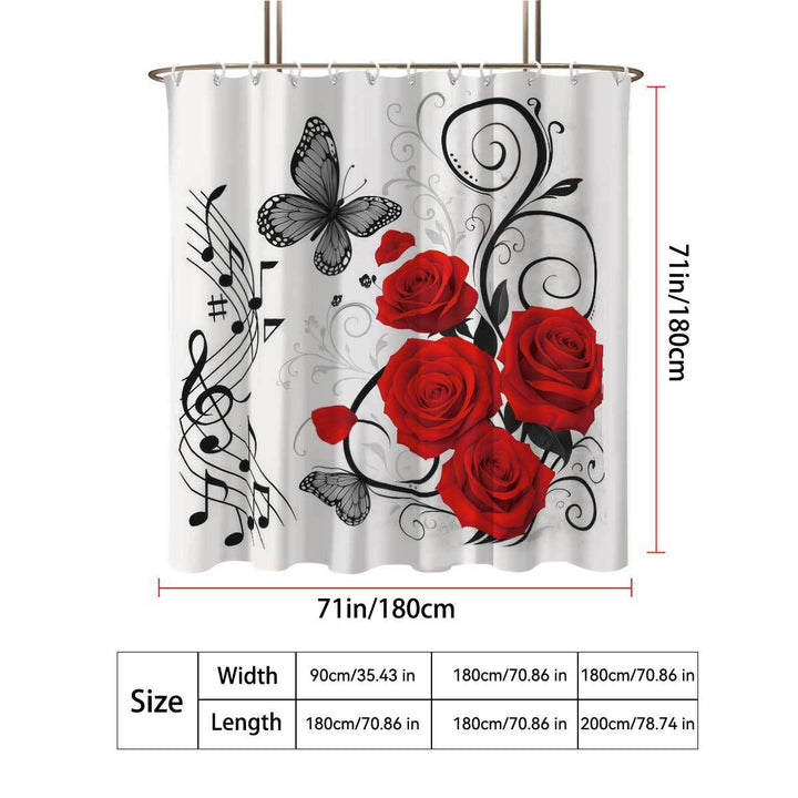 Camping-Themed Shower Curtain Stornfield