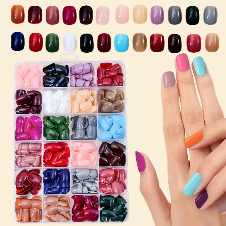 Premium Variety Press-On Nails Collection Stornfield