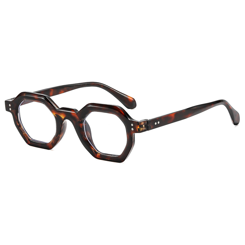 Women's octagonal sunglasses with stylish pattern and UV protection Stornfield