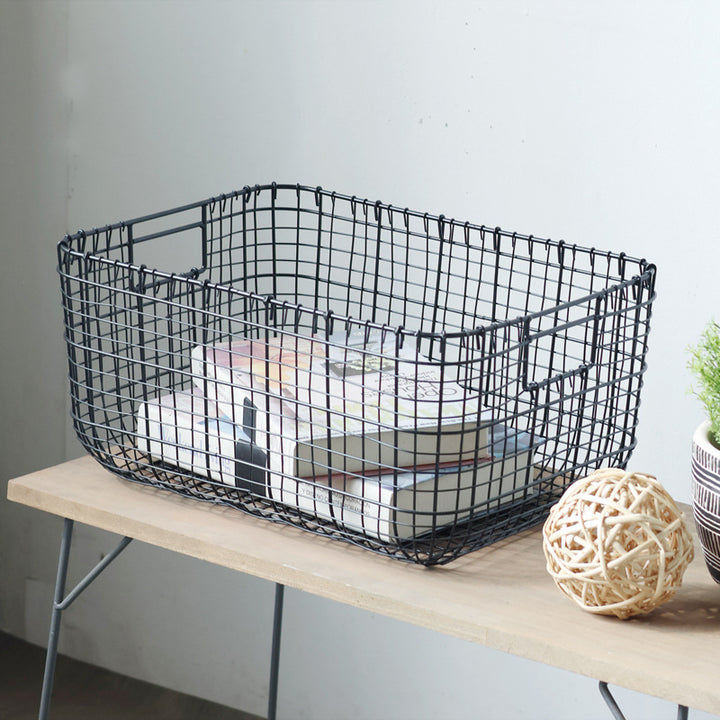 Metal Wire Storage Basket Stornfield