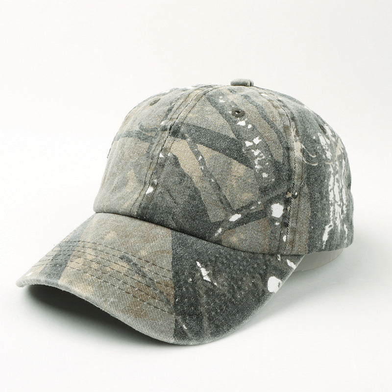 Unisex Camo Print Adjustable Baseball Cap Stornfield