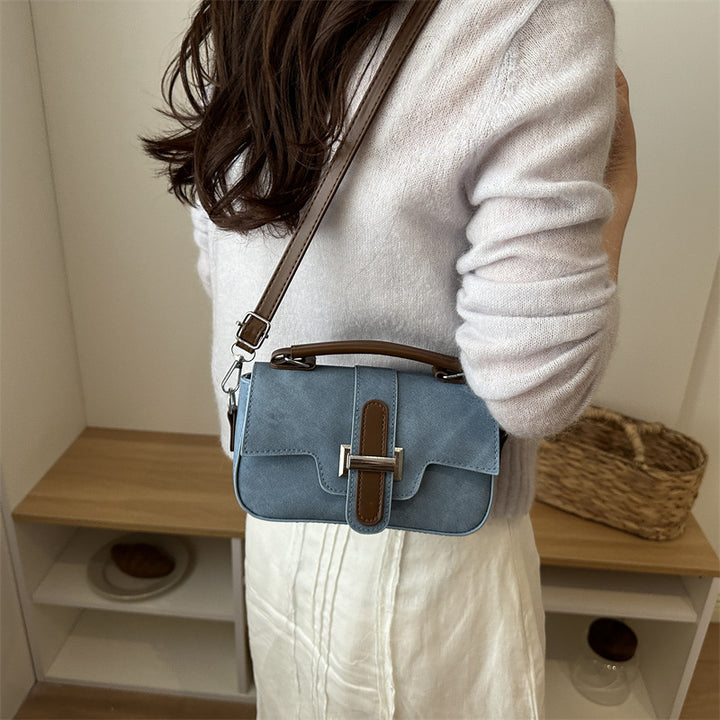 Denim Crossbody Handbag