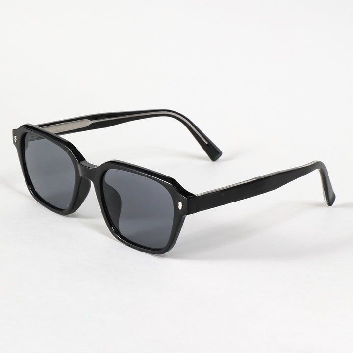 Women's rectangular sunglasses with trendy transparent frame Stornfield