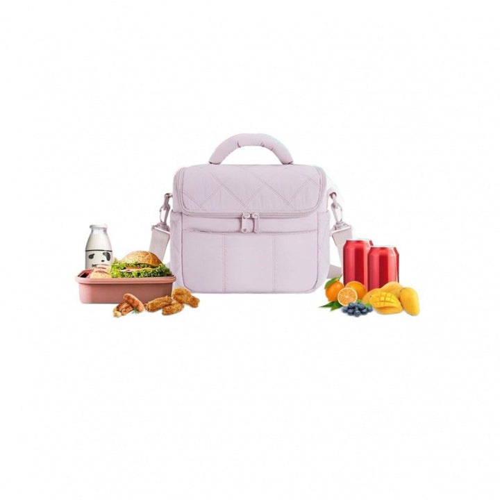 Quilted Multi-Pocket Insulated Lunch Bag Stornfield