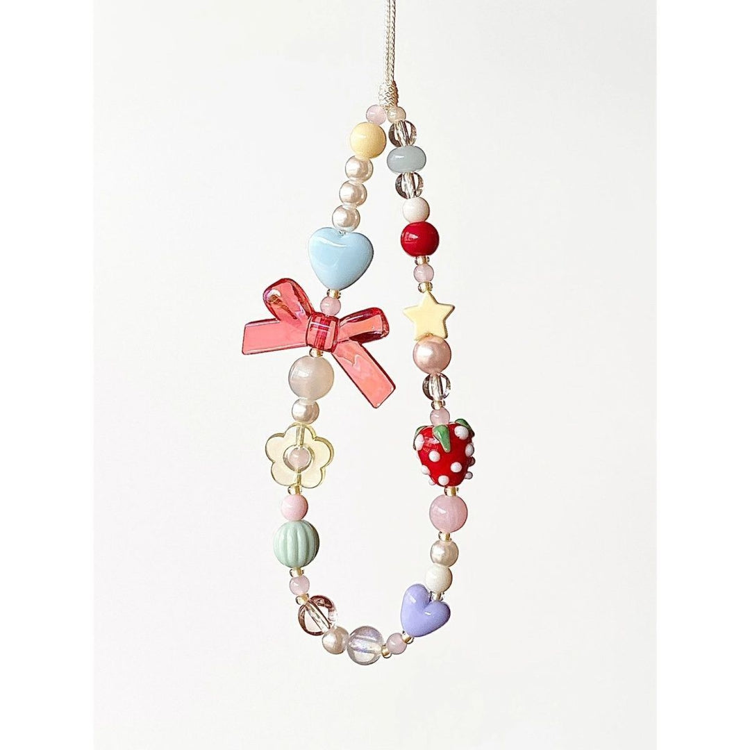 Playful Themed Charm Beaded Eyewear Lanyard Stornfield