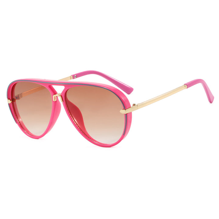Women's fashion pilot sunglasses with elegant metal accents Stornfield