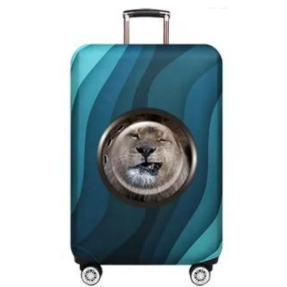 Women's Hard Shell Suitcase with Creative Animal Design Stornfield