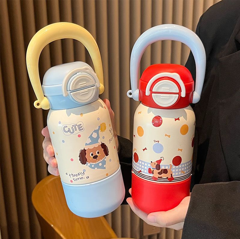 Women's water bottle with interactive animal design Stornfield