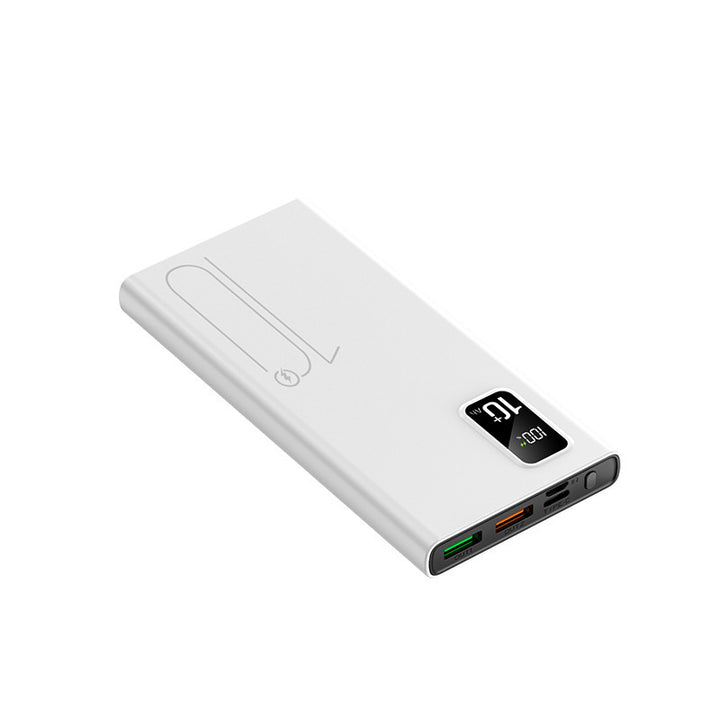 High-performance power bank with integrated fast charging function and LCD display Stornfield
