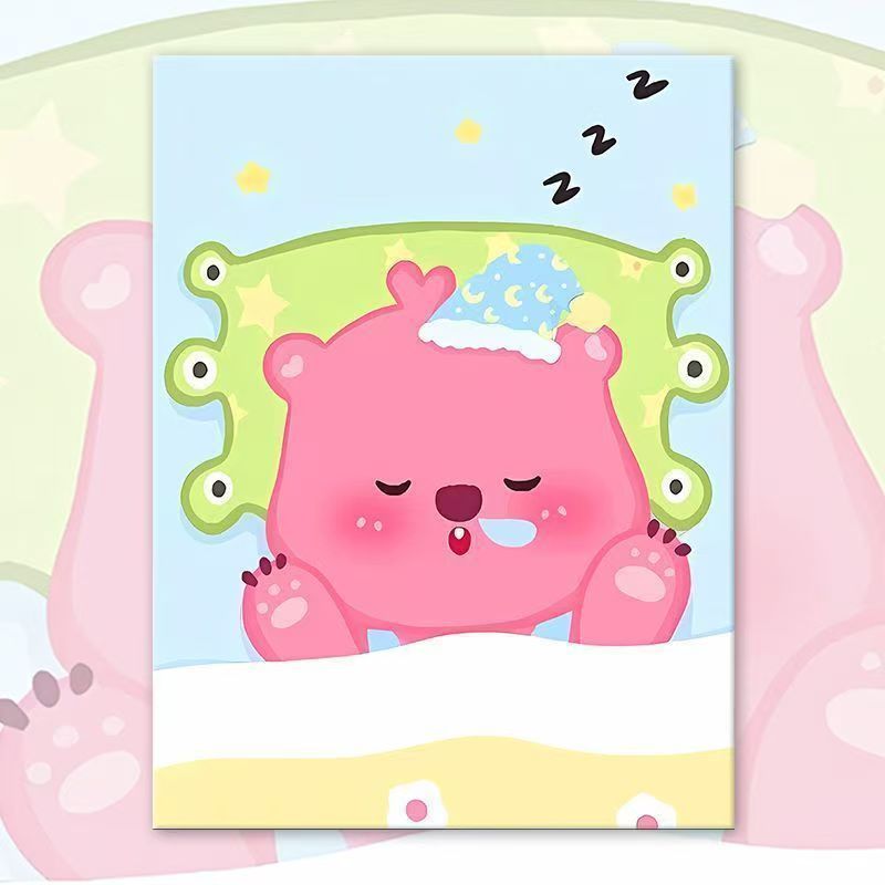 Cute Bear-Themed Wall Art Stornfield