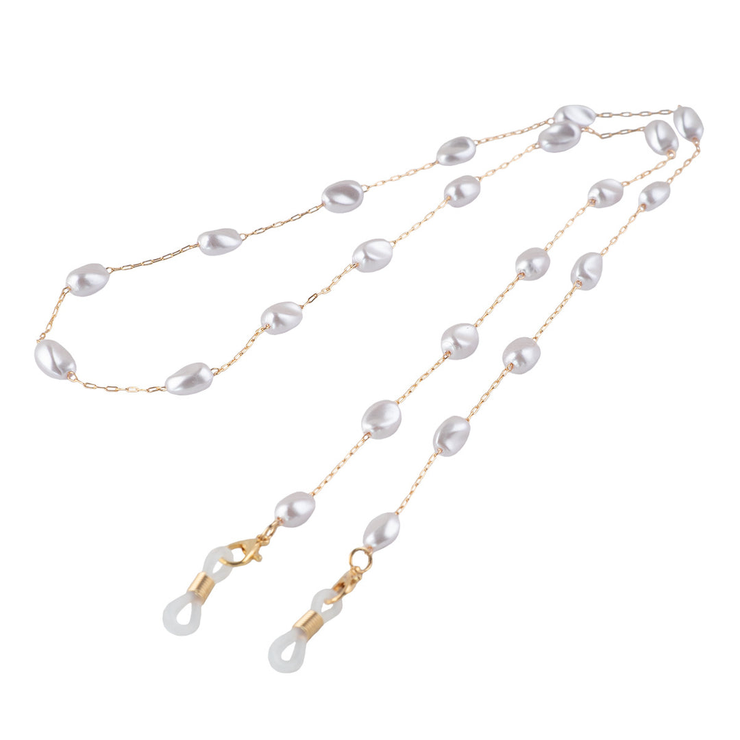 Pearl-Linked Eyewear Holder Stornfield