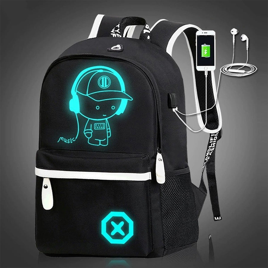 Illuminated Charging Backpack