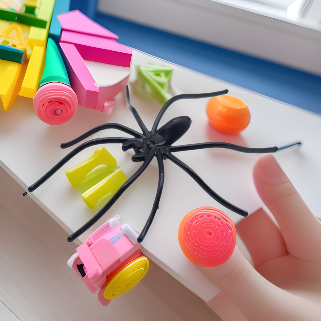 Realistic Toy Spider Assortment Stornfield
