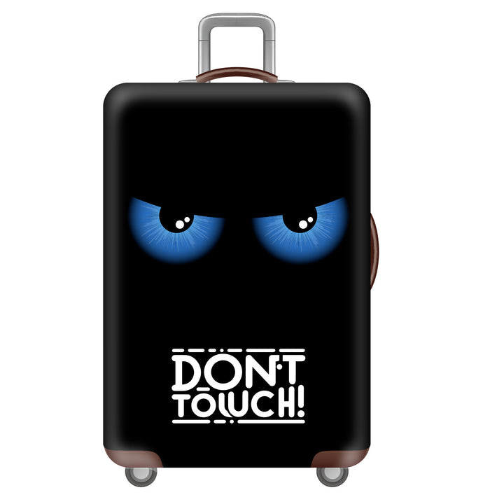 Unisex hard-shell suitcase with funny monster design Stornfield