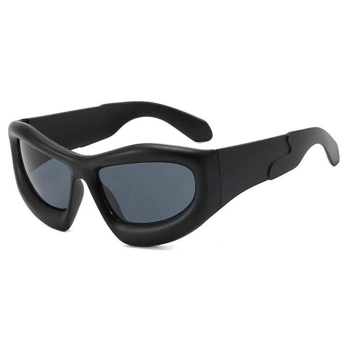 Women's sporty sunglasses with protective UV filter and thick frame Stornfield