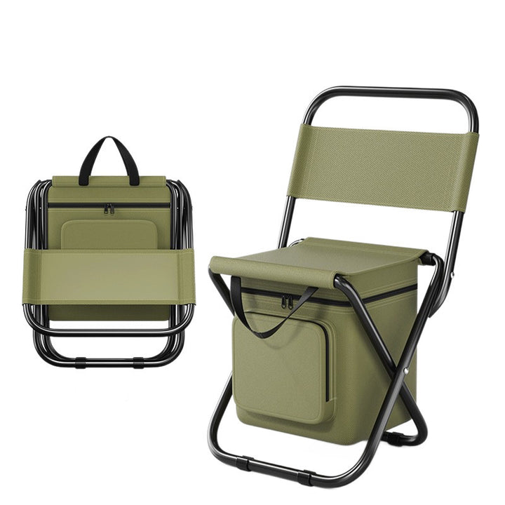 Portable Folding Cooler Chair Stornfield