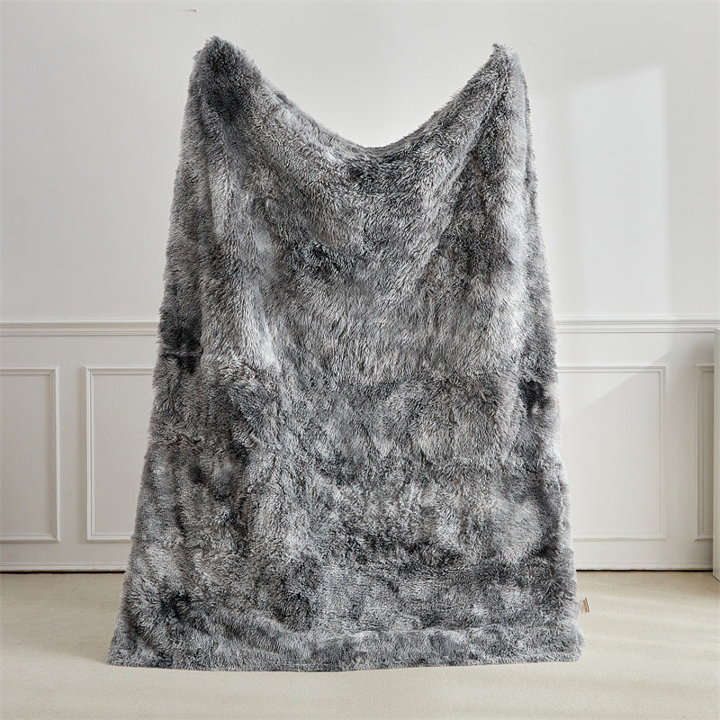 Luxurious Faux Fur Throw Blanket Stornfield