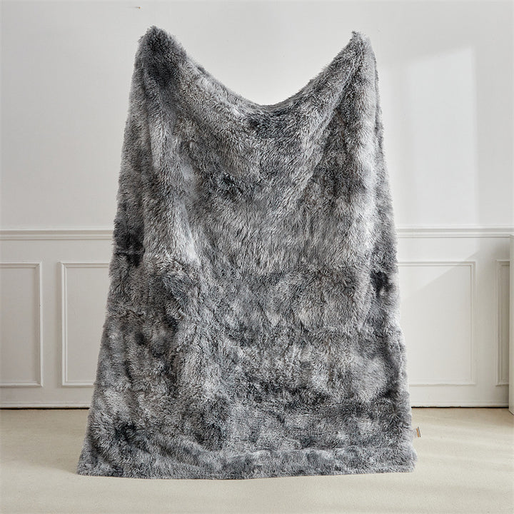 Luxurious Faux Fur Throw Blanket Stornfield