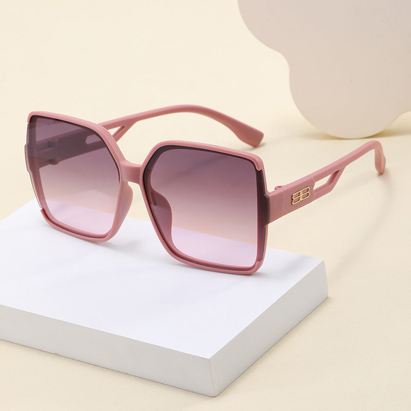 Ladies Oversized Sunglasses with striking angular design Stornfield