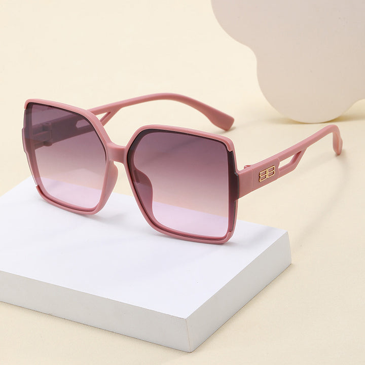 Ladies Oversized Sunglasses with striking angular design Stornfield