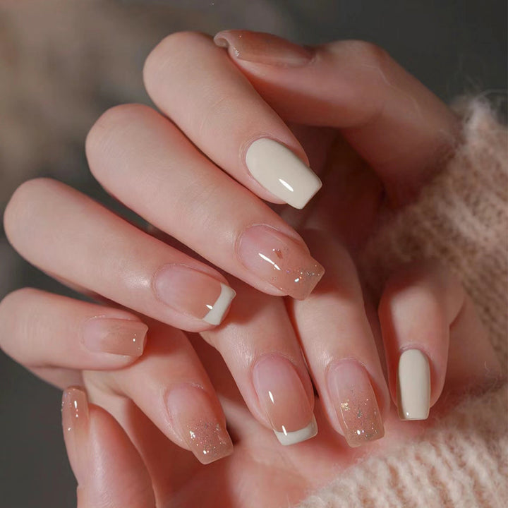 Creative Artistic Press-On Nail Design Stornfield