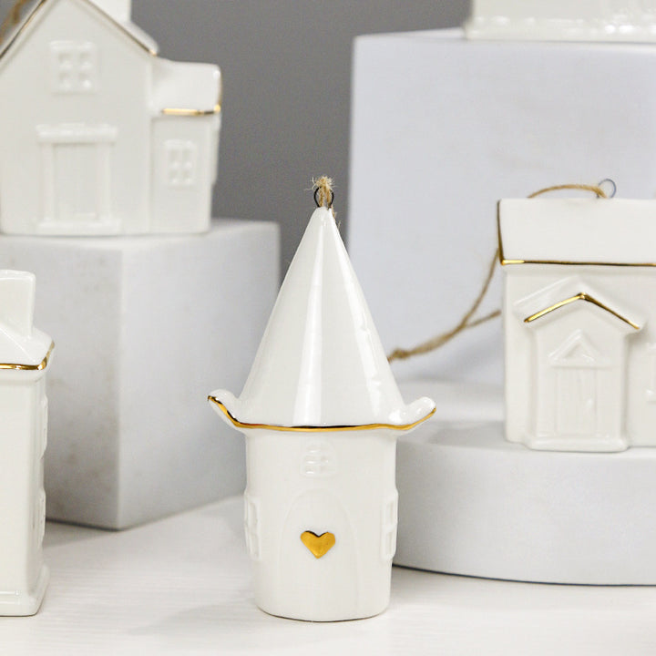 Decorative House-Shaped Ceramic Stornfeild