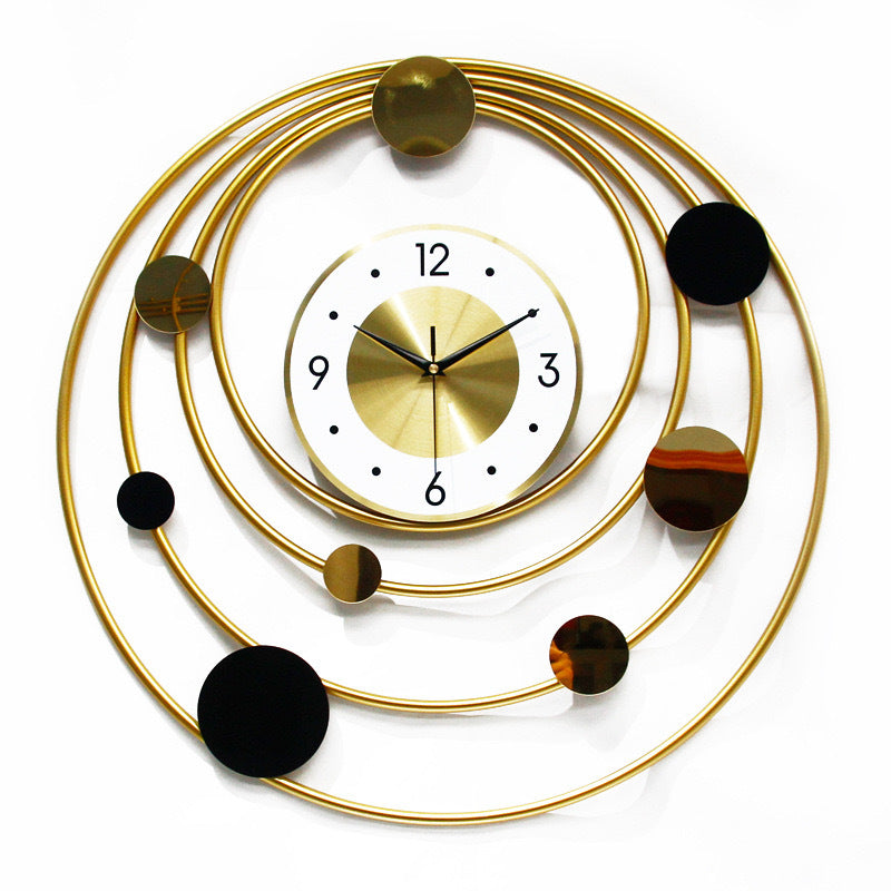 Modern Planetary Wall Clock Stornfield