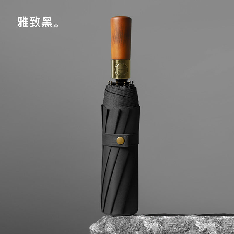 Ladies Automatic Umbrella with Ergonomic Handle and Stable Design Stornfield