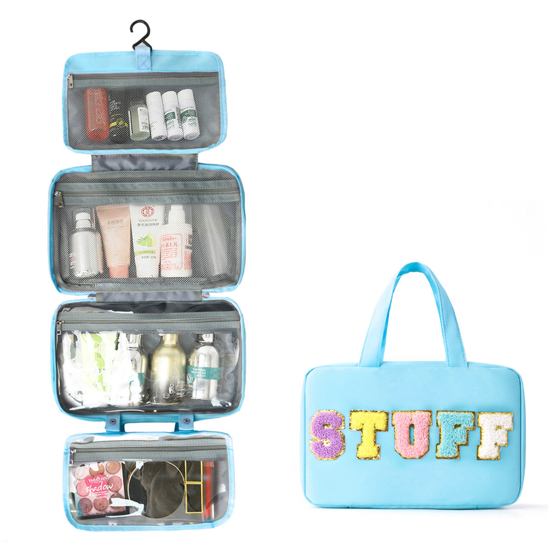 Multifunctional Cosmetic Organizer Bag with Hanging Design Stornfield