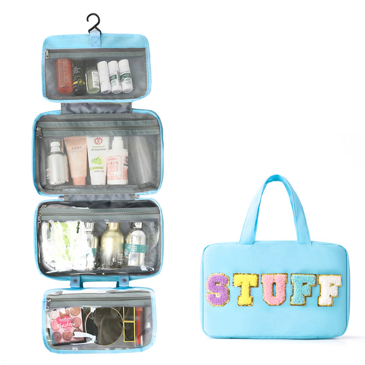 Multifunctional Cosmetic Organizer Bag with Hanging Design Stornfield