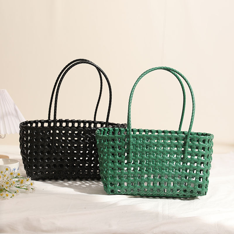 Braided Bast Carrier Bag Stornfield
