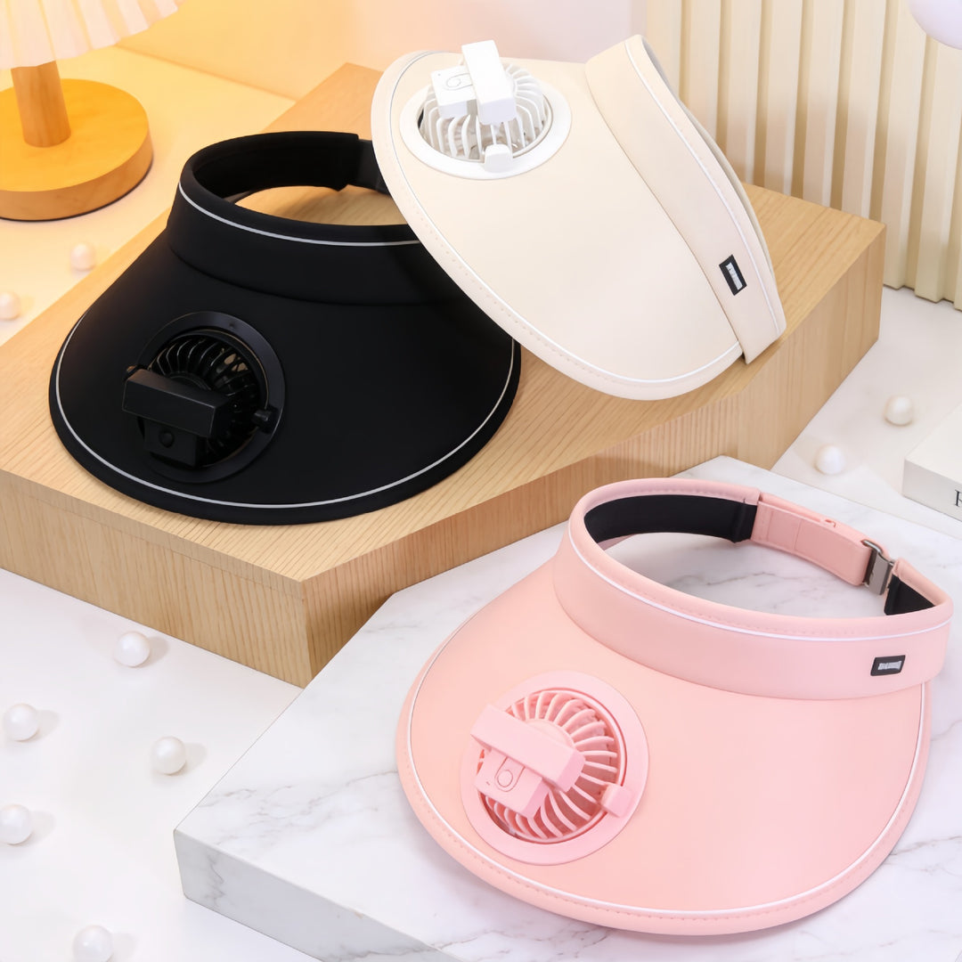 Ladies wearable cooling collar with fan Stornfield
