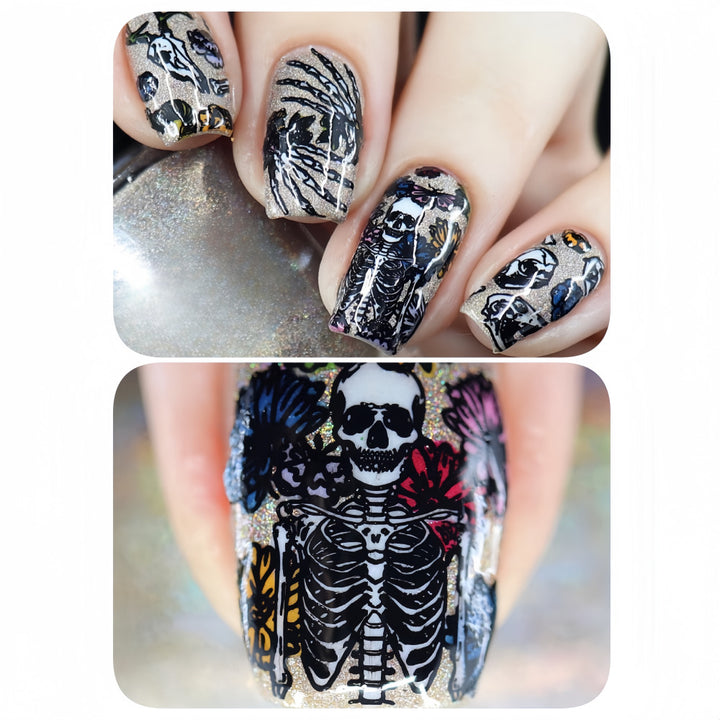 Creative Skeleton Nail Design Stornfield